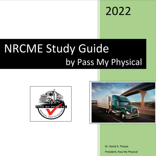 NRCME Study Guide & Medical Examiner Review (digital copy)
